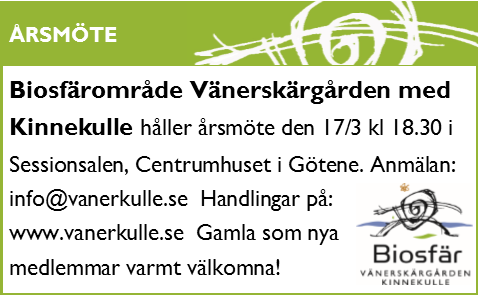 Årsmöte i Biosfären