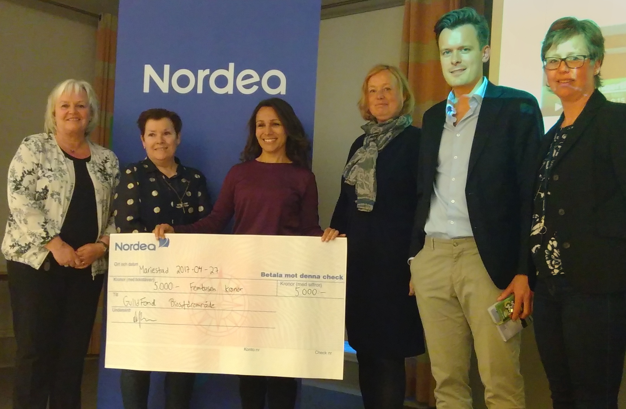 Nordea -Biosfärområdets första GULLD-medlem!