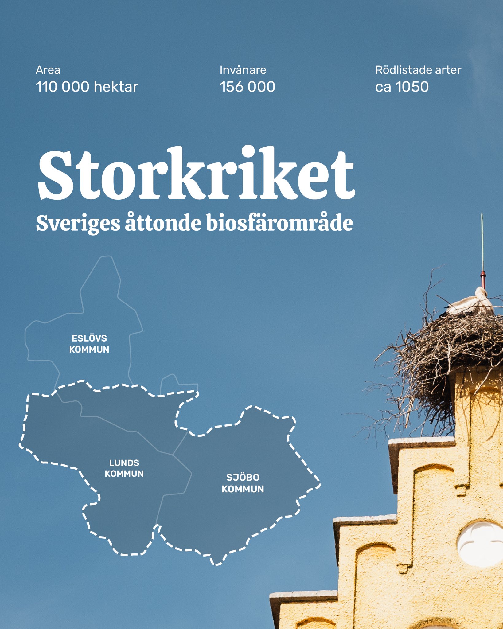Storkriket – Sveriges åttonde Unescoutnämnda biosfärområde